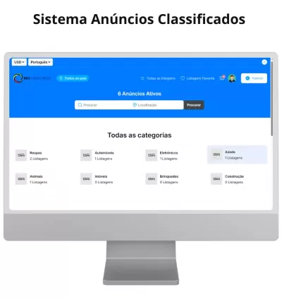 Sistema de Anúncios e Classificados Marketplace Laravel