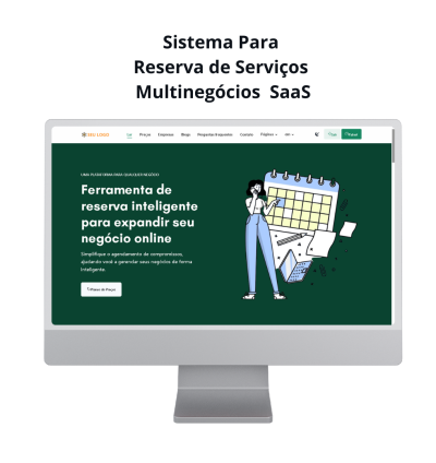 Sistema Para Reserva De Serviços Multinegócios Saas